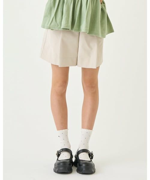 pom ponette junior / ポンポネット ジュニア ショート・ハーフ・半端丈パンツ | ボタンタックキュロット | 詳細12