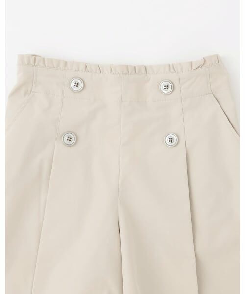 pom ponette junior / ポンポネット ジュニア ショート・ハーフ・半端丈パンツ | ボタンタックキュロット | 詳細2