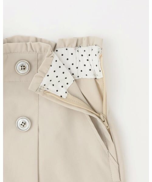 pom ponette junior / ポンポネット ジュニア ショート・ハーフ・半端丈パンツ | ボタンタックキュロット | 詳細4