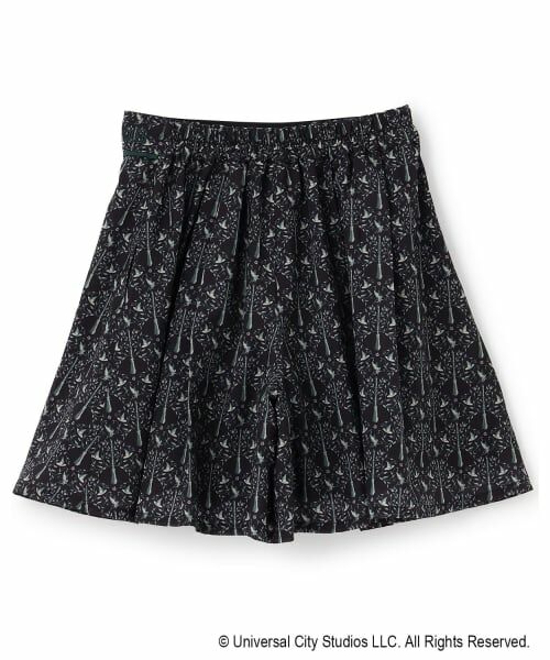 pom ponette junior / ポンポネット ジュニア ショート・ハーフ・半端丈パンツ | 【130cmあり】【WICKED】プリントフレアキュロット | 詳細1