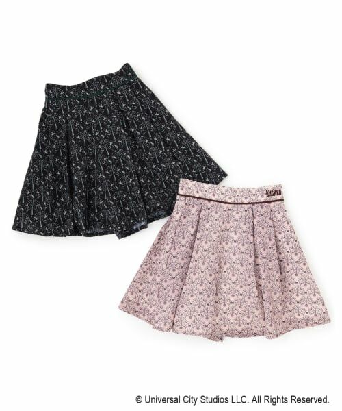 pom ponette junior / ポンポネット ジュニア ショート・ハーフ・半端丈パンツ | 【130cmあり】【WICKED】プリントフレアキュロット | 詳細14