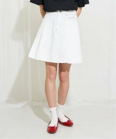 pom ponette junior / ポンポネット ジュニア ミニ・ひざ丈スカート | デニムスカート(インナーパンツつき）