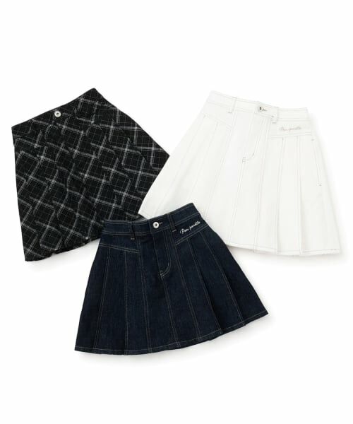 pom ponette junior / ポンポネット ジュニア ミニ・ひざ丈スカート | デニムスカート(インナーパンツつき） | 詳細11
