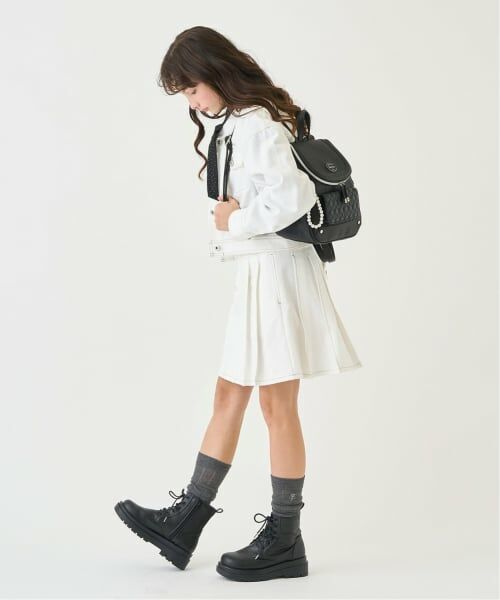 pom ponette junior / ポンポネット ジュニア ミニ・ひざ丈スカート | デニムスカート(インナーパンツつき） | 詳細17