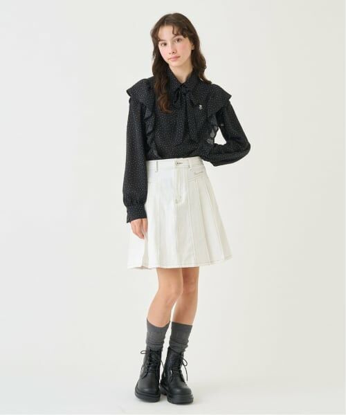 pom ponette junior / ポンポネット ジュニア ミニ・ひざ丈スカート | デニムスカート(インナーパンツつき） | 詳細19