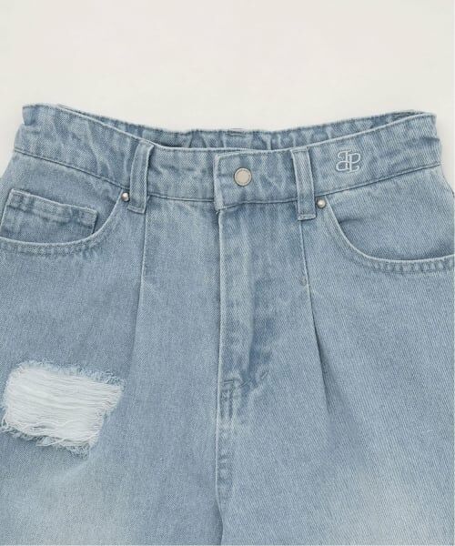 pom ponette junior / ポンポネット ジュニア その他パンツ | ダメージデニムパンツ | 詳細2