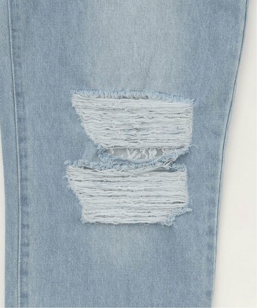 pom ponette junior / ポンポネット ジュニア その他パンツ | ダメージデニムパンツ | 詳細7