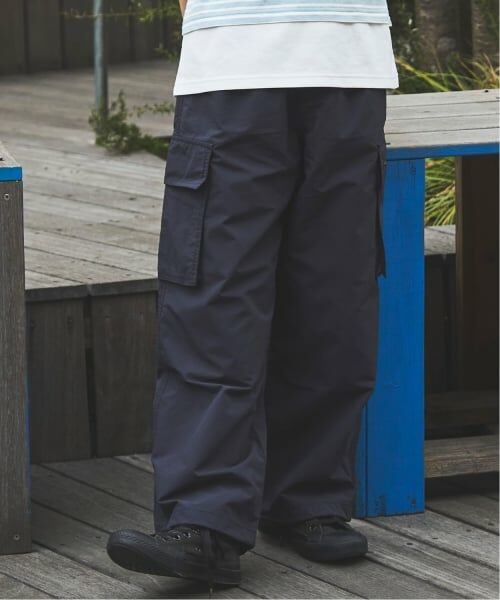 pom ponette junior / ポンポネット ジュニア その他パンツ | 【撥水】カーゴパンツ（紺）