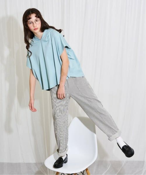 pom ponette junior / ポンポネット ジュニア その他パンツ | イージーストレートパンツ | 詳細12