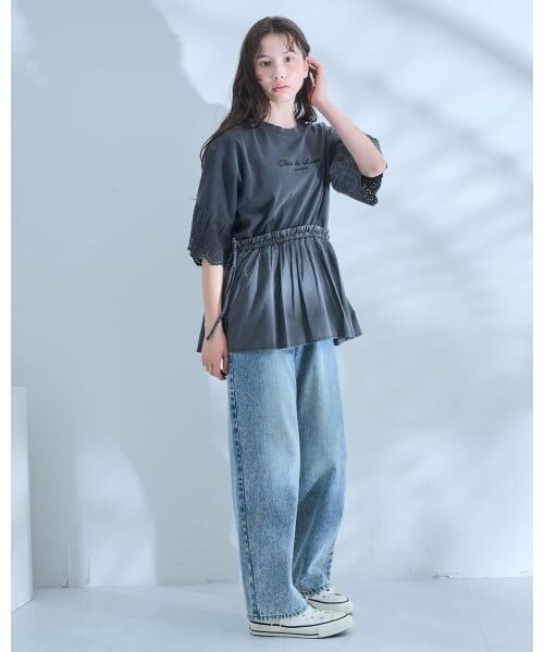 pom ponette junior / ポンポネット ジュニア その他パンツ | デニムパンツ | 詳細18