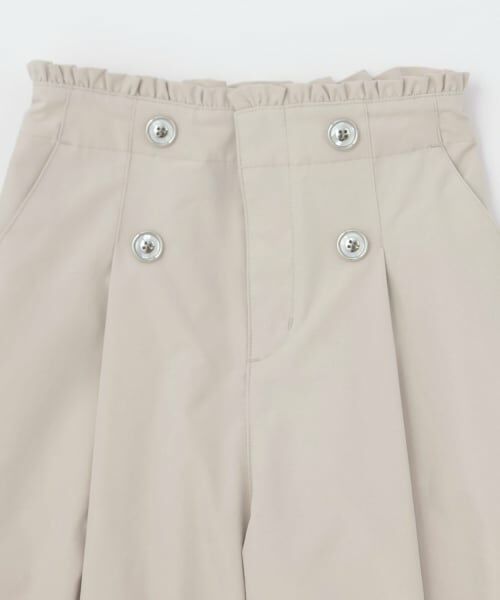 pom ponette junior / ポンポネット ジュニア その他パンツ | サスペンダーつき釦ワイドパンツ | 詳細2