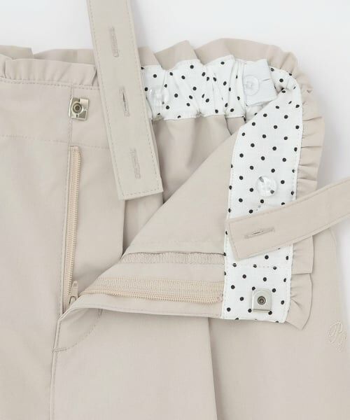 pom ponette junior / ポンポネット ジュニア その他パンツ | サスペンダーつき釦ワイドパンツ | 詳細4