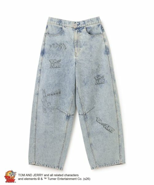 pom ponette junior / ポンポネット ジュニア その他パンツ | 【130cmあり】【TOM AND JERRY】バレルシルエットパンツ | 詳細14
