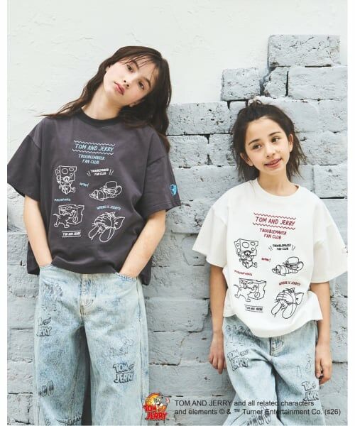 pom ponette junior / ポンポネット ジュニア その他パンツ | 【130cmあり】【TOM AND JERRY】バレルシルエットパンツ | 詳細17