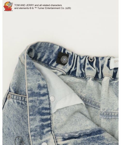 pom ponette junior / ポンポネット ジュニア その他パンツ | 【TOM&JERRY】バレルシルエットパンツ | 詳細4