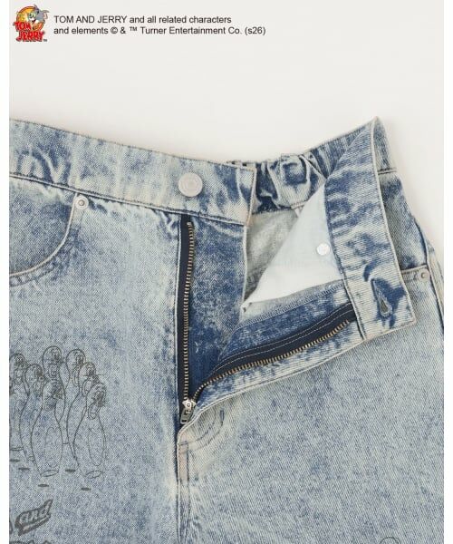 pom ponette junior / ポンポネット ジュニア その他パンツ | 【TOM&JERRY】バレルシルエットパンツ | 詳細5