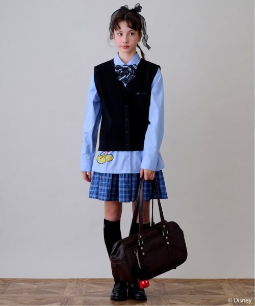 pom ponette junior / ポンポネット ジュニア シャツ・ブラウス | 【130cmあり】【Disney】ニットベスト&シャツセット | 詳細22