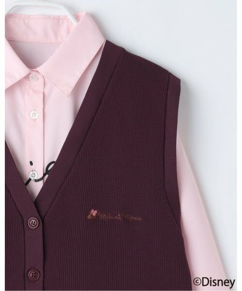 pom ponette junior / ポンポネット ジュニア シャツ・ブラウス | 【130cmあり】【Disney】ニットベスト&シャツセット | 詳細4