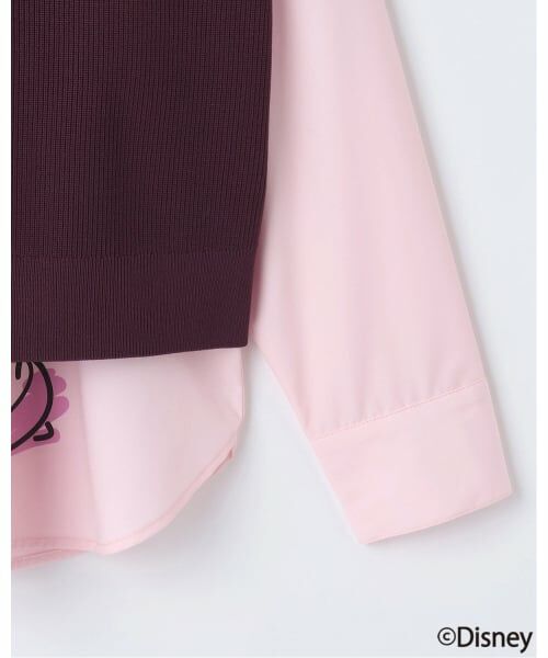 pom ponette junior / ポンポネット ジュニア シャツ・ブラウス | 【130cmあり】【Disney】ニットベスト&シャツセット | 詳細5