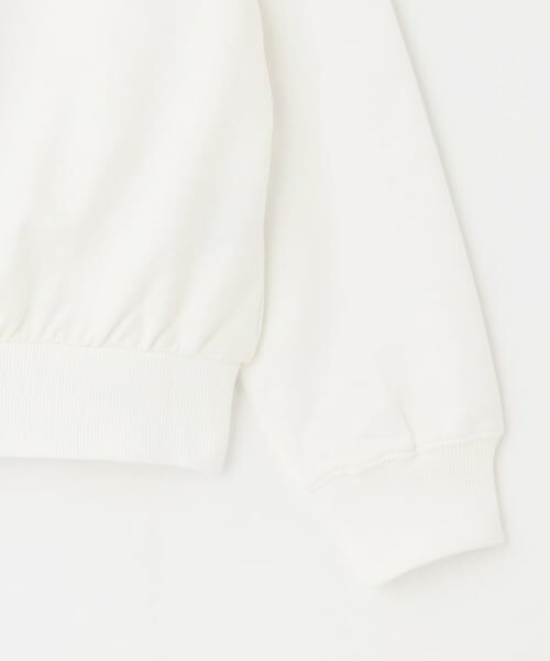 pom ponette junior / ポンポネット ジュニア スウェット | フラワー刺しゅうプルオーバー | 詳細5