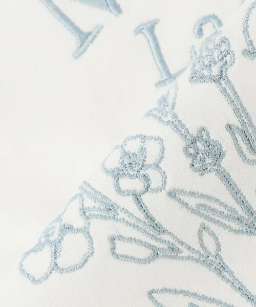 pom ponette junior / ポンポネット ジュニア スウェット | フラワー刺しゅうプルオーバー | 詳細6