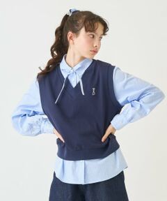 pom ponette junior / ポンポネット ジュニア シャツ・ブラウス | カットソーベスト＆刺しゅうブラウスセット