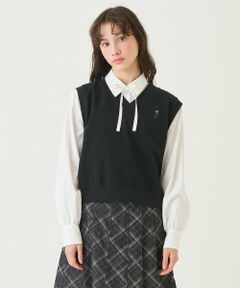 pom ponette junior / ポンポネット ジュニア シャツ・ブラウス | カットソーベスト＆刺しゅうブラウスセット