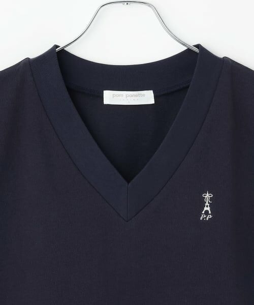 pom ponette junior / ポンポネット ジュニア シャツ・ブラウス | カットソーベスト＆刺しゅうブラウスセット | 詳細3