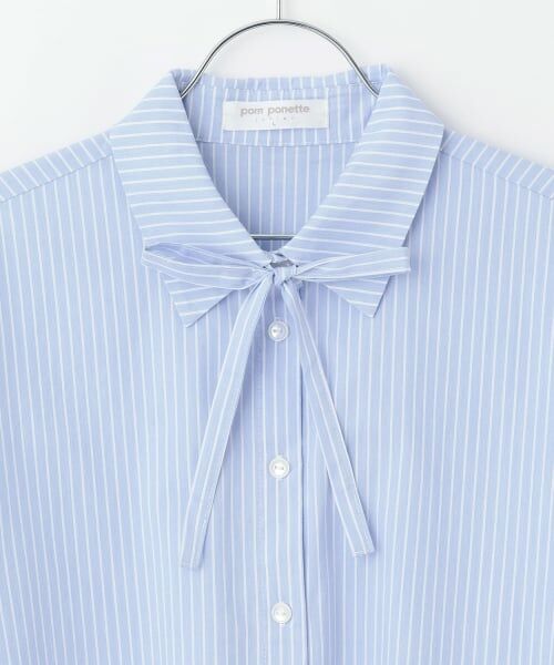 pom ponette junior / ポンポネット ジュニア シャツ・ブラウス | カットソーベスト＆刺しゅうブラウスセット | 詳細5