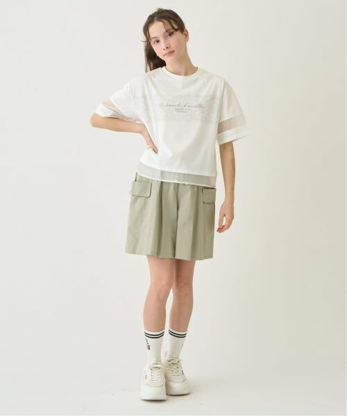 pom ponette junior / ポンポネット ジュニア Tシャツ | 【130cmあり】【吸水速乾】シアースリーブトップス | 詳細14