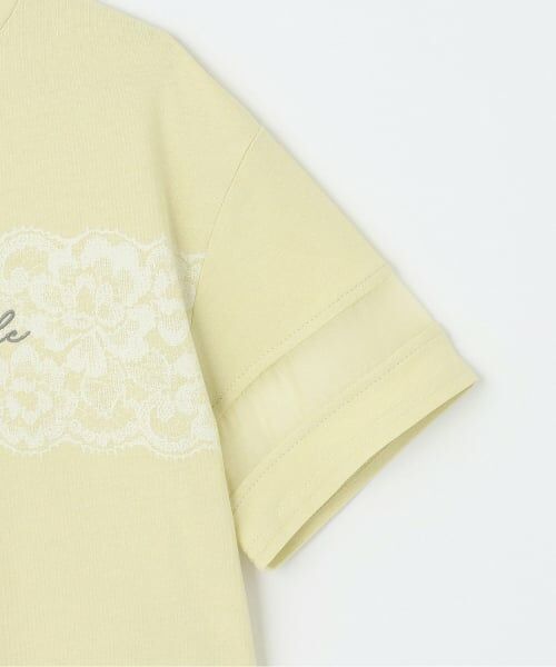 pom ponette junior / ポンポネット ジュニア Tシャツ | 【130cmあり】【吸水速乾】シアースリーブトップス | 詳細5