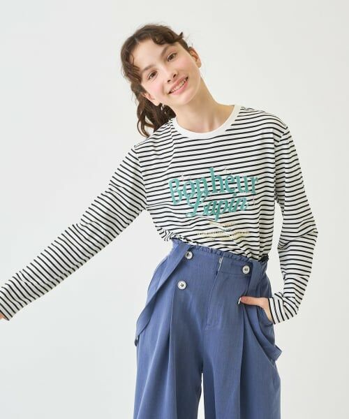 pom ponette junior / ポンポネット ジュニア Tシャツ | 【GOOD PRICE】【130cmあり】【吸水速乾】グラフィック長袖Tシャツ | 詳細13