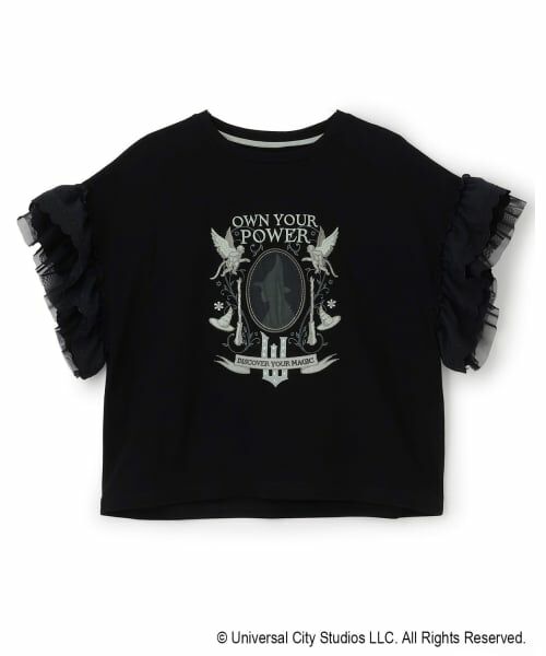 pom ponette junior / ポンポネット ジュニア Tシャツ | 【130cmあり】【WICKED】グラフィックTシャツ（黒）