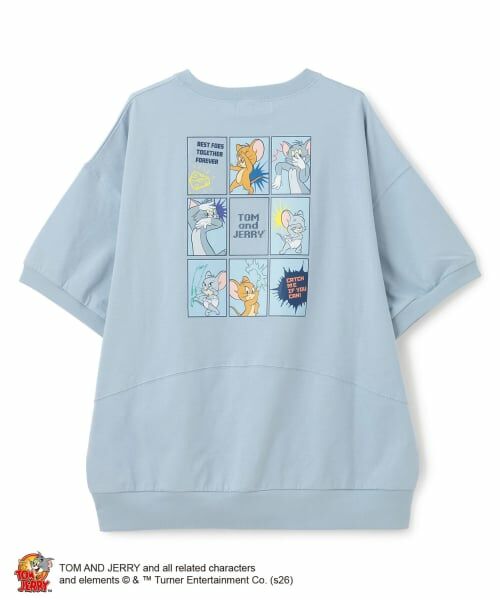 pom ponette junior / ポンポネット ジュニア Tシャツ | 【TOM＆JERRY】変形Tシャツ | 詳細1