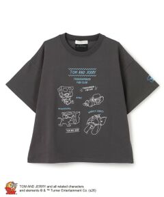 pom ponette junior / ポンポネット ジュニア Tシャツ | 【TOM＆JERRY】Big Tシャツ