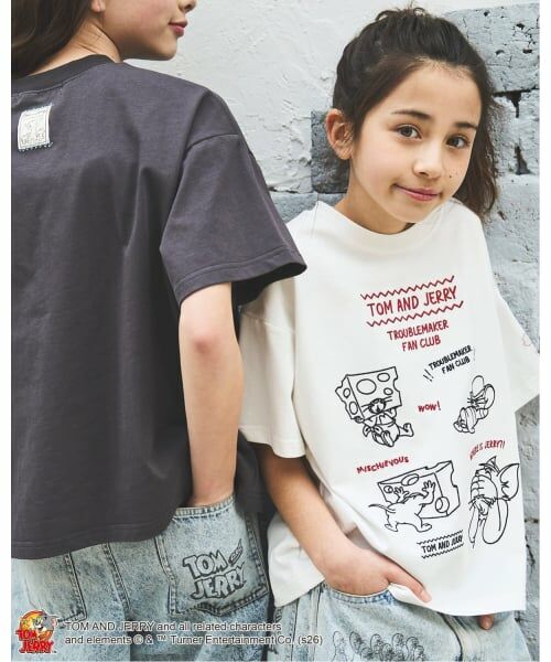 pom ponette junior / ポンポネット ジュニア Tシャツ | 【130cmあり】【TOM AND JERRY】Big Tシャツ | 詳細14