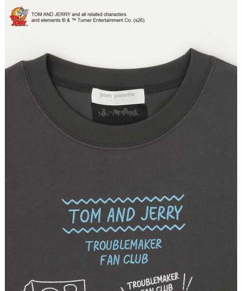 pom ponette junior / ポンポネット ジュニア Tシャツ | 【TOM＆JERRY】Big Tシャツ | 詳細2