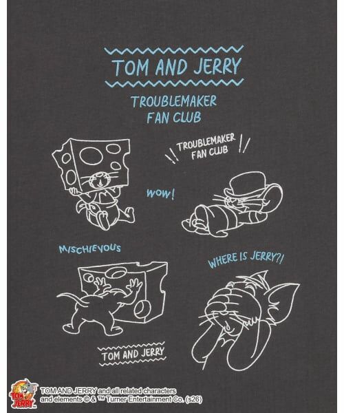 pom ponette junior / ポンポネット ジュニア Tシャツ | 【TOM＆JERRY】Big Tシャツ | 詳細3