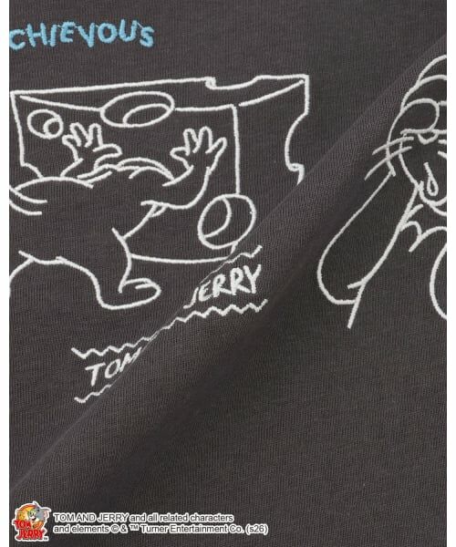 pom ponette junior / ポンポネット ジュニア Tシャツ | 【TOM＆JERRY】Big Tシャツ | 詳細9