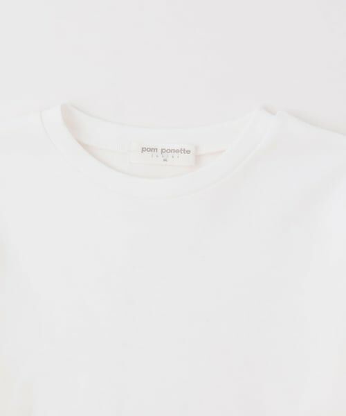 pom ponette junior / ポンポネット ジュニア ニット・セーター | ペプラムニットベスト＆Tシャツセット | 詳細5