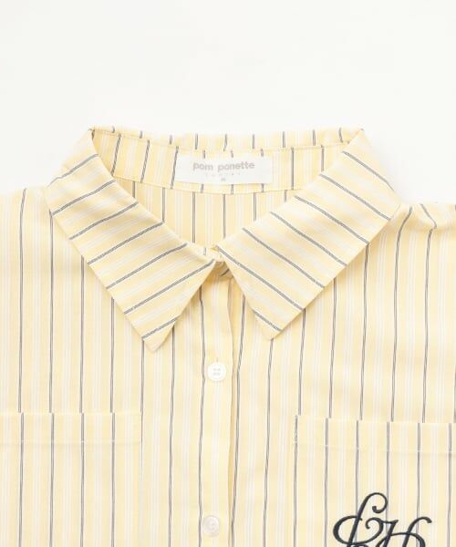 pom ponette junior / ポンポネット ジュニア シャツ・ブラウス | 【130cmあり】長袖シャツ×フォトロゴTシャツ | 詳細3