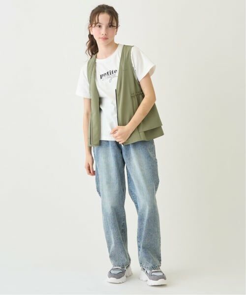 pom ponette junior / ポンポネット ジュニア Tシャツ | ペプラムジレ×インナーTシャツ | 詳細14