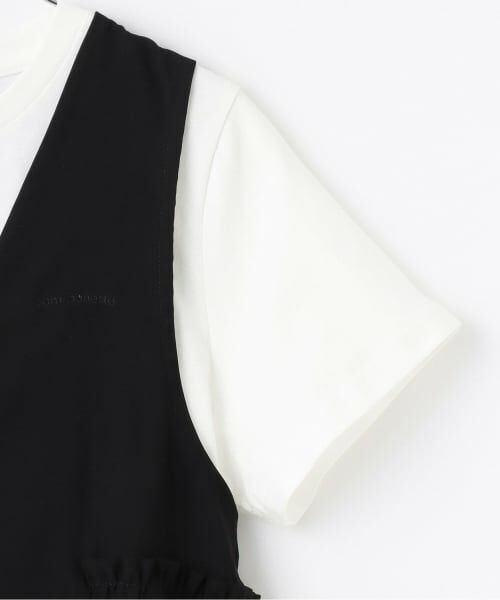pom ponette junior / ポンポネット ジュニア Tシャツ | ペプラムジレ×インナーTシャツ | 詳細6