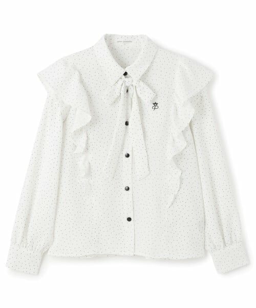 pom ponette junior / ポンポネット ジュニア シャツ・ブラウス | 【袖取り外し】ボウタイブラウス | 詳細14