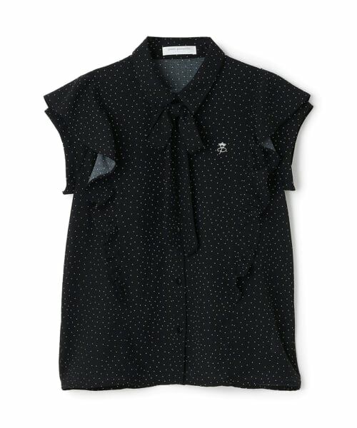 pom ponette junior / ポンポネット ジュニア シャツ・ブラウス | 【袖取り外し】ボウタイブラウス | 詳細2