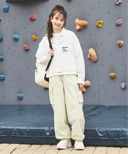 pom ponette junior / ポンポネット ジュニア シャツ・ブラウス | 【130cmあり】シアーシャツ×インナーTシャツセット | 詳細22