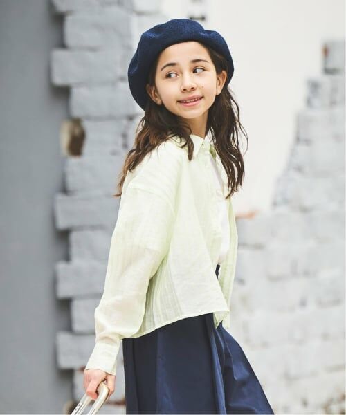 pom ponette junior / ポンポネット ジュニア シャツ・ブラウス | 【130cmあり】シアーシャツ×インナーTシャツセット | 詳細24