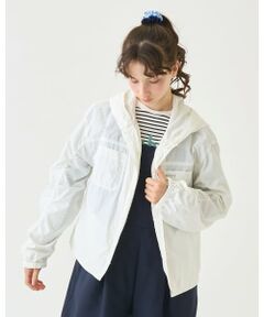 pom ponette junior / ポンポネット ジュニア ブルゾン | 【130cmあり】【UV・撥水・花粉防止】パーカライナーつき3WAYブルゾン