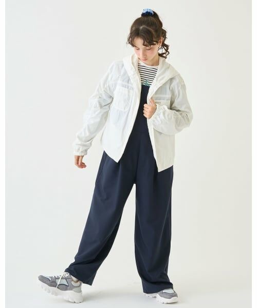 pom ponette junior / ポンポネット ジュニア ブルゾン | 【130cmあり】【UV・撥水・花粉防止】パーカライナーつき3WAYブルゾン | 詳細26