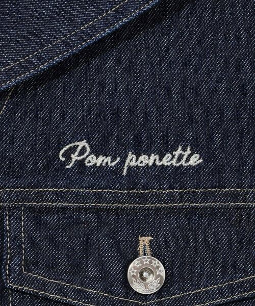 pom ponette junior / ポンポネット ジュニア ブルゾン | セーラーデニムジャケット | 詳細3